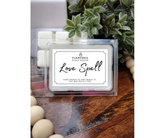 **Love Spell (type) Soy Wax Melt- The Ultimate Fruit and Floral Blend**