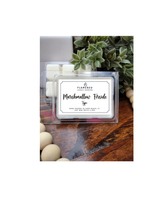 **Toasted Marshmallow Fireside (type) Soy Wax Melts-A Cozy Best Seller**